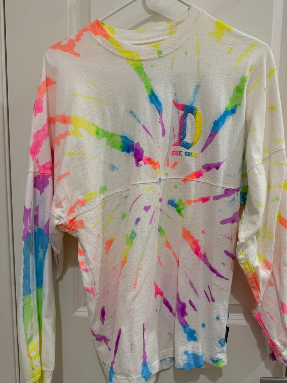Disneyland Resort Rainbow Tie Dye Spirit Jersey 🌈